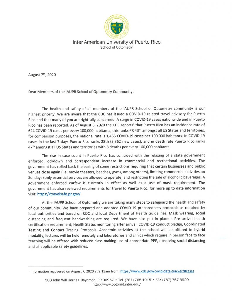 Letter-from-the-Dean-August-7th-2020 Page1