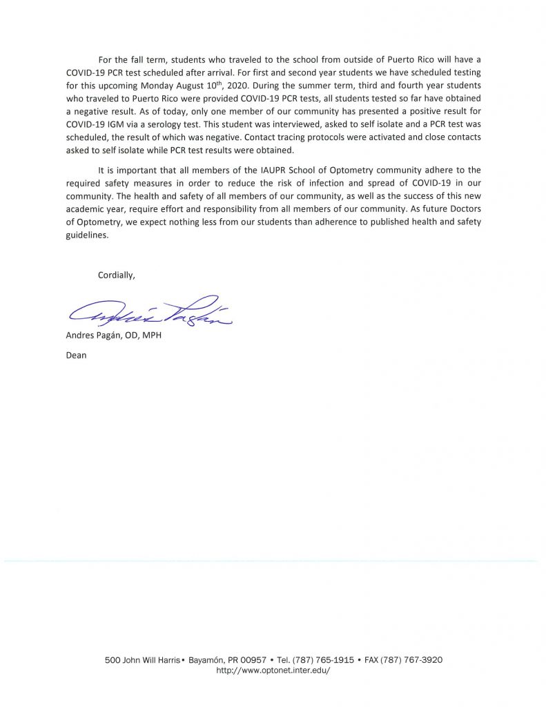 Letter-from-the-Dean-August-7th-2020 Page 1